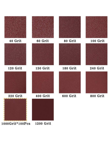 Discos de Lijado SPEEDWOX 100pcs 1000 Grano 5,08 cm