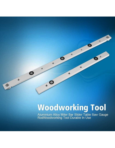 Barra de Inglete Estink 300mm de Aluminio para Sierra de Mesa