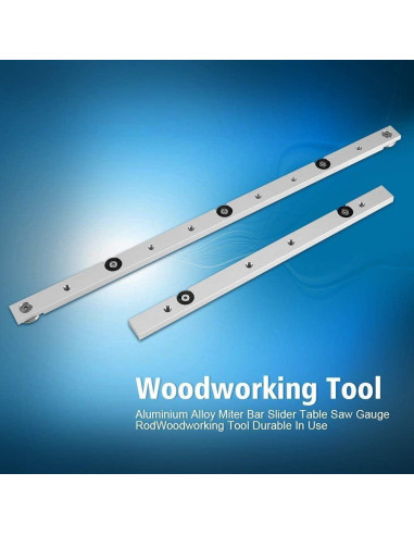 Barra de Miter FTVOGUE 450mm de Aluminio para Sierra de Mesa