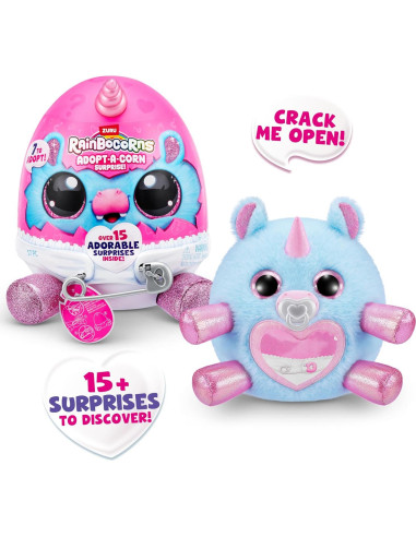 Adopta-Un-Maíz Sorpresa ZURU Hipopótamo 15+ Sorpresas