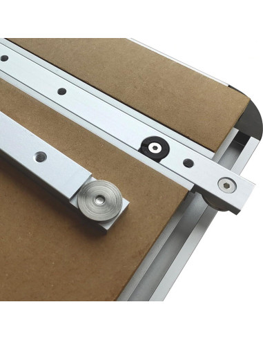 Barra de inglete de aluminio Flylin 300mm para sierra de mesa