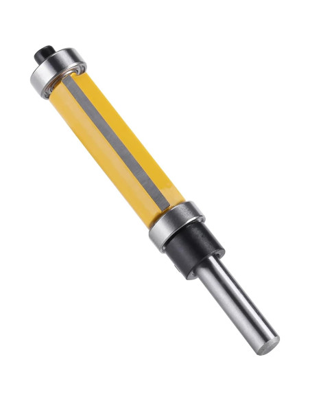 Broca niveladora Gorgeri 1/4" vástago 38mm para router