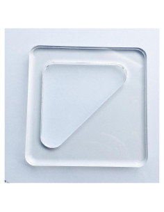 Plantilla Router Acrílico Phocaea 6.35 cm Reutilizable