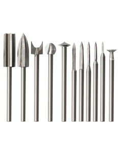 Juego de Brocas para Tallado en Madera HOMEIDOL 11 Piezas 3 mm