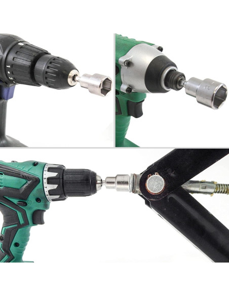 Conjunto de 5 Destornilladores Hexagonales Utoolmart 10mm