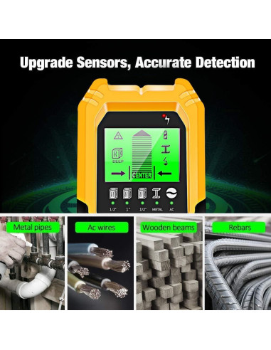 Buscador de Estudio FOLAI 5 en 1 con Pantalla LCD HD