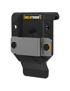 Soporte para Cinta Métrica MELOTOUGH, Clip Negro para Cinturón