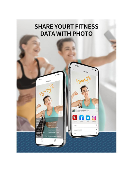 Cinta Métrica Corporal Slimpal Inteligente con App