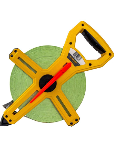 Cinta Métrica Komelon 6633 Fibra de Vidrio 91.4 m Amarillo