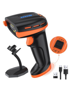 Escáner de Código de Barras Tera D6100 Inalámbrico 1D 2D