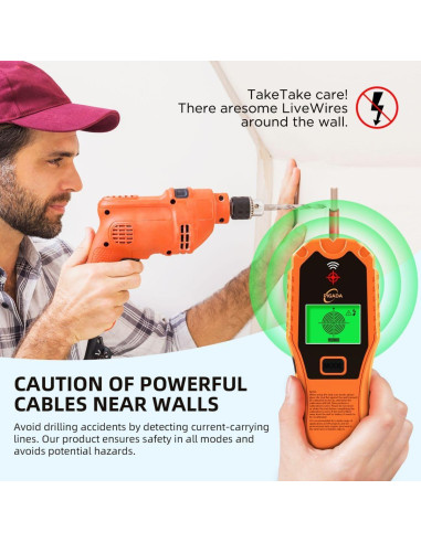 Buscador de Vigas PIGADA ZF01 5 en 1 con Pantalla LCD