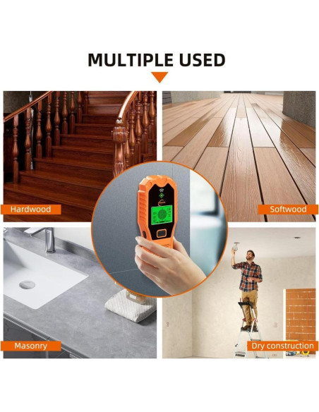 Buscador de Vigas PIGADA ZF01 5 en 1 con Pantalla LCD