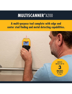 Escáner de Pared Zircon MultiScanner A200 Detección Metales 2