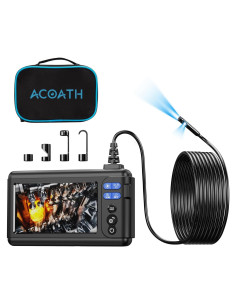 Cámara Endoscópica Acoath 1080P Doble Lente 5" 5m IP67