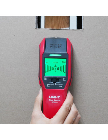 Detector de Pared UNI-T UT387C 4 en 1 con Pantalla LCD