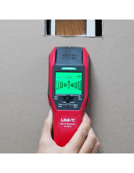 Detector de Pared UNI-T UT387C 4 en 1 con Pantalla LCD