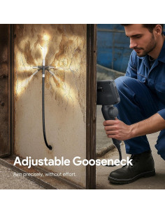 Endoscopio DEPSTECH 210 Articulado 6.2mm HD 5ft IP67 2