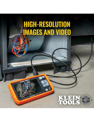 Borescopio Klein Tools ET17 5.5mm 3m con LCD 4.3"