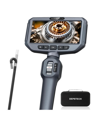 Cámara Borescopio Articulada DEPSTECH 5" con Luz LED