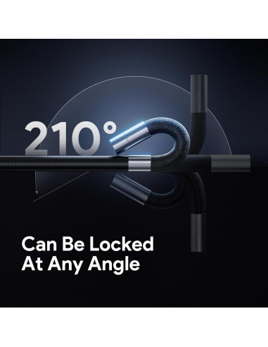 Cámara Borescopio Articulada DEPSTECH 5" con Luz LED