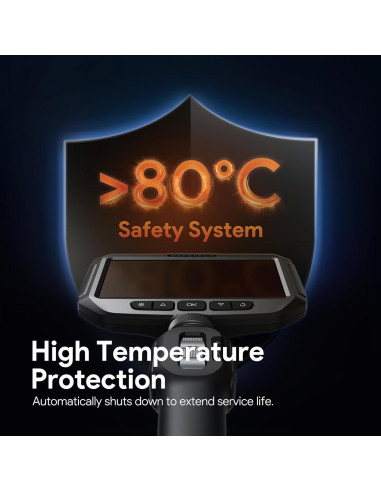 Cámara Borescopio Articulada DEPSTECH 5" con Luz LED