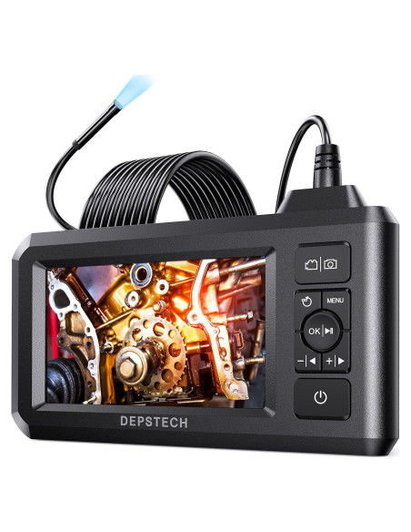 Endoscopio DEPSTECH DS300 5.5mm 1080P Pantalla 4.3"