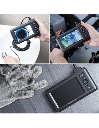 Endoscopio DEPSTECH DS300 5.5mm 1080P Pantalla 4.3"