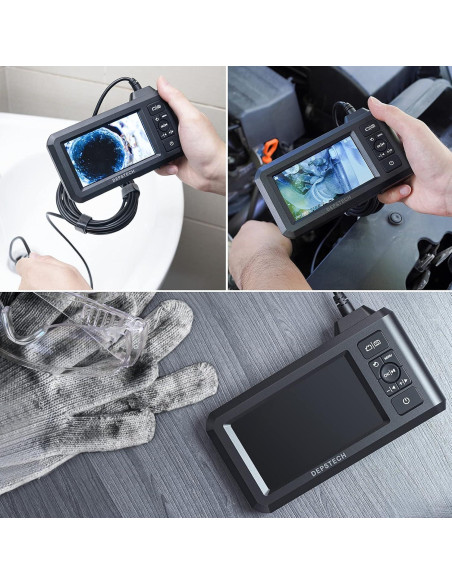 Endoscopio DEPSTECH DS300 5.5mm 1080P Pantalla 4.3"