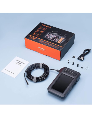 Endoscopio DEPSTECH DS300 5.5mm 1080P Pantalla 4.3"