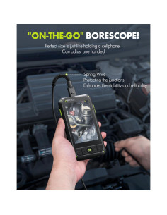 Cámara Endoscópica Anykit AN400 1080P Doble Lente 5m 2