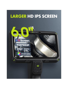 Cámara Endoscópica Anykit 1080P Doble Lente 5,03 m 2