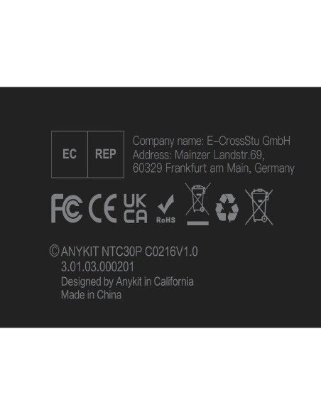 Cámara Endoscópica Anykit 1080P Doble Lente 5,03 m