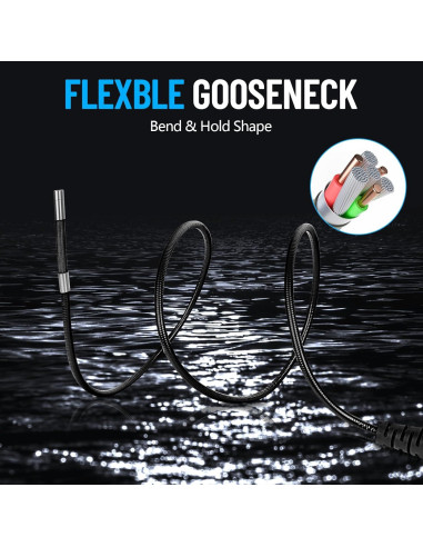 Cámara Borescopio Articulada Faazy 5" 1080P IP67 1.0m