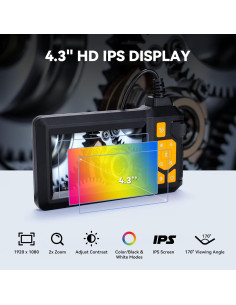 Cámara Endoscópica HD KOOPOOL 1080P IP67 5m con LED 2