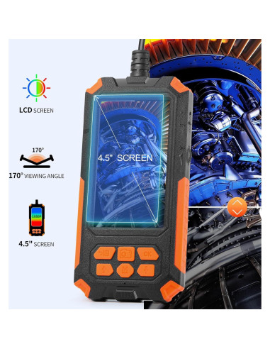 Cámara Endoscopio H2 Life 1080P IP68 5m Luz LED