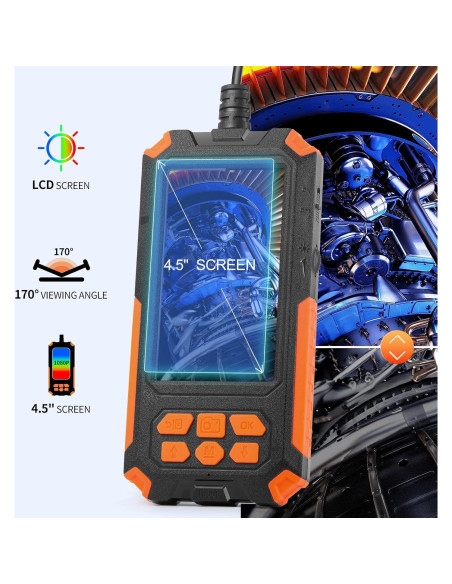 Cámara Endoscopio H2 Life 1080P IP68 5m Luz LED