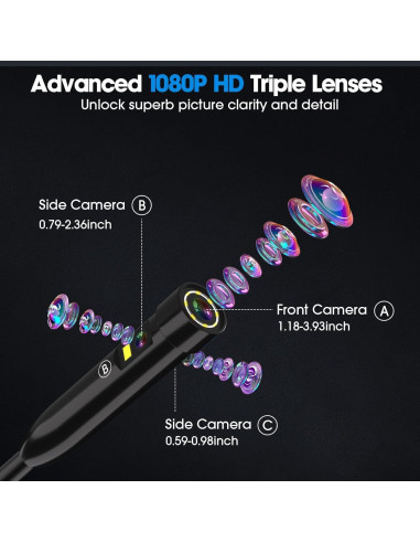 Cámara Endoscopio IP67 5M 1080P Shenzhen Senpan