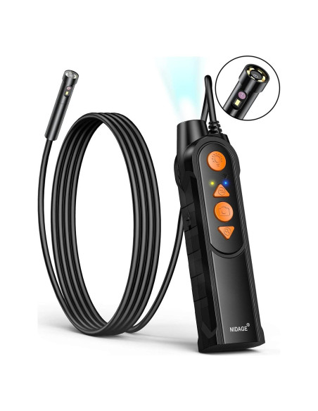 Cámara Endoscopio Inalámbrica NIDAGE 5mm 1080P Doble Lente