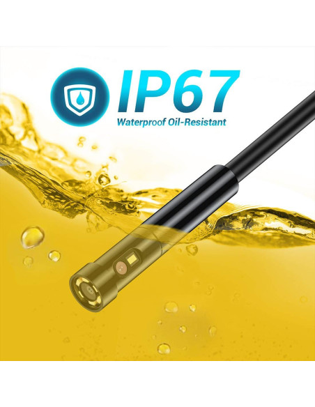 Cámara Endoscopio Inalámbrica NIDAGE 5mm 1080P Doble Lente