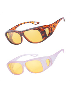 Gafas de Conducción Nocturna Myiaur Polarizadas Amarillas