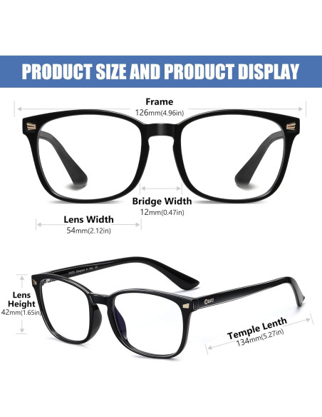 Gafas de luz azul DUCO K028 para niños 6 a 10 años