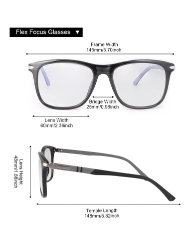 Gafas de sol fotocromáticas PEEPAI UV400 anti-luz azul