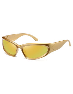 Gafas de Sol Polarizadas KIMORN Envolventes Amarillas