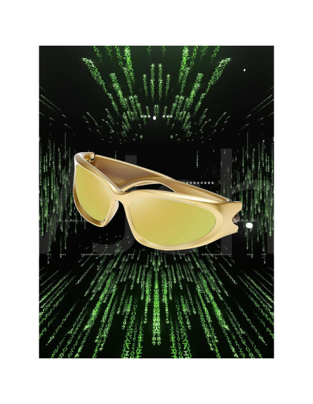 Gafas de Sol Polarizadas KIMORN Envolventes Amarillas