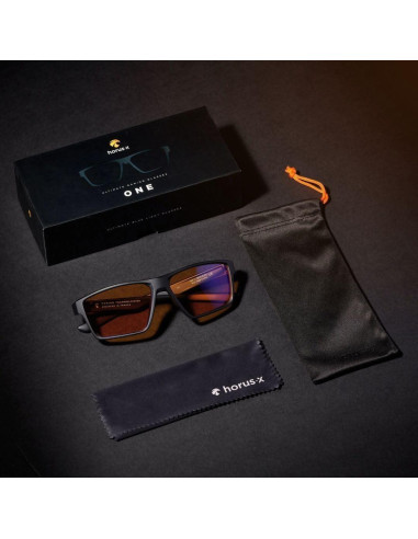 Gafas de Juego Horus X Ámbar - Protección Luz Azul UV400