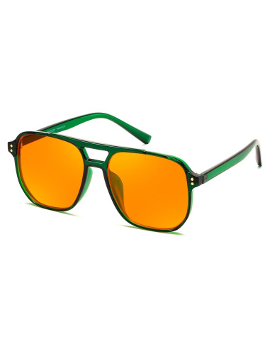 Gafas Anti Luz Azul FEISEDY G2835 Verde Transparente