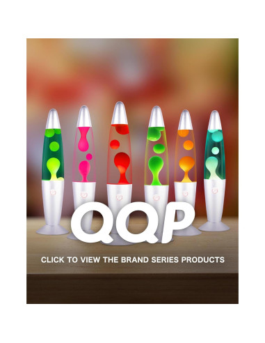 Lámpara de Magma Roja QQP 33.99 cm Decorativa para Niños