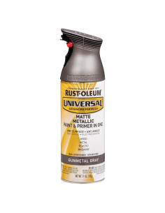 Pintura en Spray Metálica Rust-Oleum 311 g Gris Mate