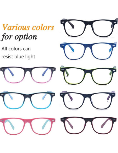 Gafas Anti Luz Azul Outray para Niños 3-12 Años