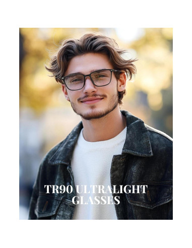 Gafas Cyxus bloqueo luz azul TR90 unisex anti-fatiga ocular